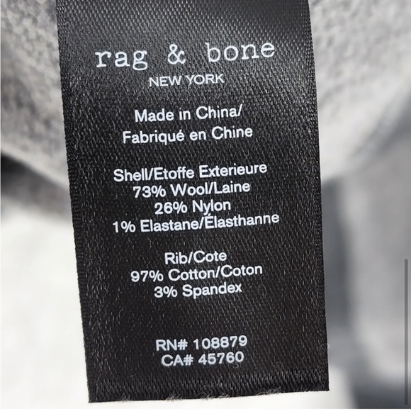 Rag & bone New York reversible eco wool sweatshirt - Picture 5 of 7